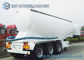 42m3 Capacity Three Axle Semi Tanker Trailers Q345 / AL5083 Material