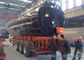 3 Axle Flue Heating Asphalt Tanker Trailer 52000 Liters Bitumen Tanker
